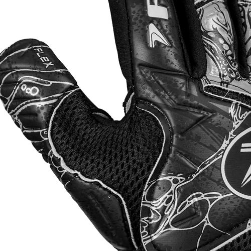 Luva de Goleiro Poker Adapt 4 Semi Profissional Multiterreno Preto/cinza