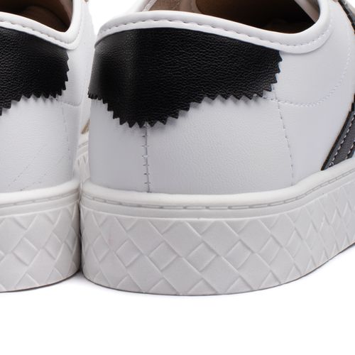 Tênis Feminino Moleca Recortes em Camurça Branco/cinza