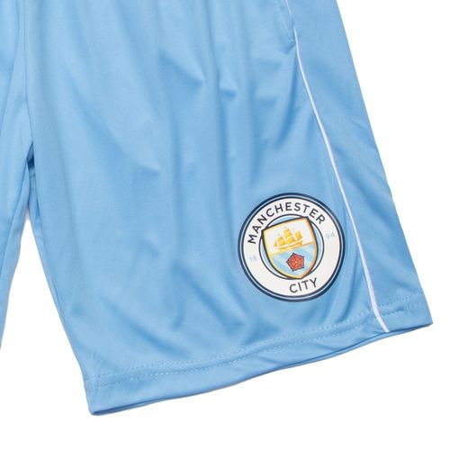 Bermuda Juvenil Balboa Manchester City Azul Claro