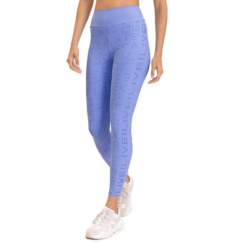 Legging Feminina Live Icon Hydefit Azul Claro