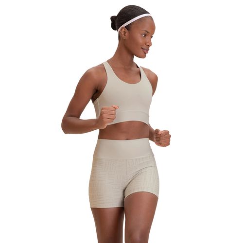 Short Feminino Live Sense Pro Ice Bege