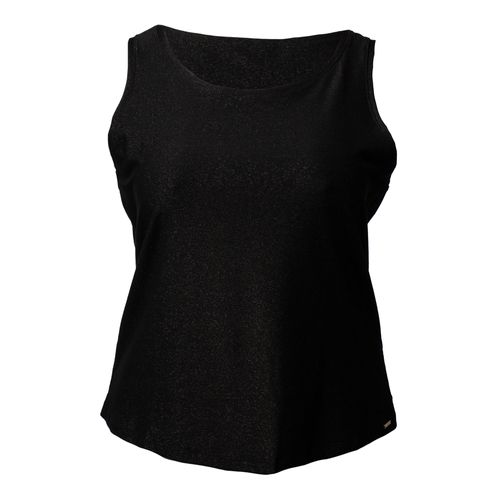 Regata Feminina Cativa Plus Size Shine Preto