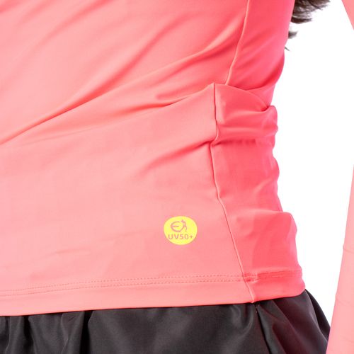 Blusa Térmica Feminina Estilo do Corpo Rosa Neon