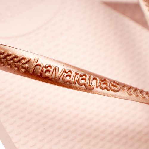 Chinelo Feminino Havaianas Slim Rosa Claro