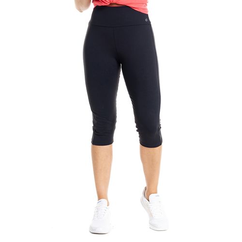 Calça Corsário Feminina Estilo do Corpo Microfitness Preto
