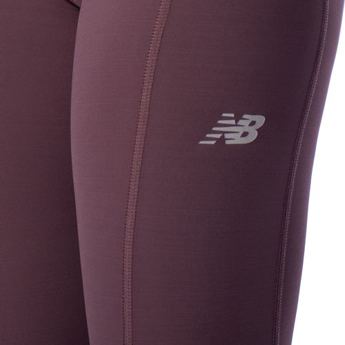 Legging Feminina New Balance Sport Essentials Roxo