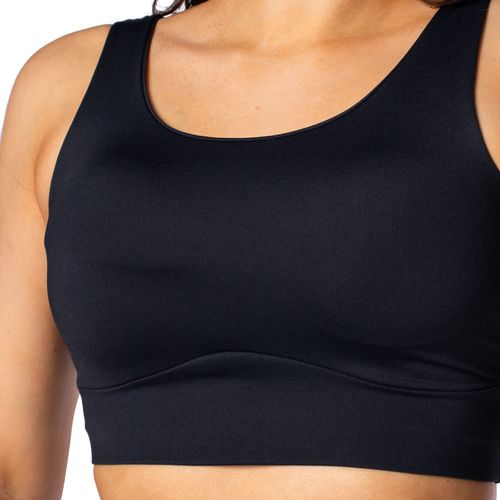 Top Feminino Estilo do Corpo Supermicrofibra Preto