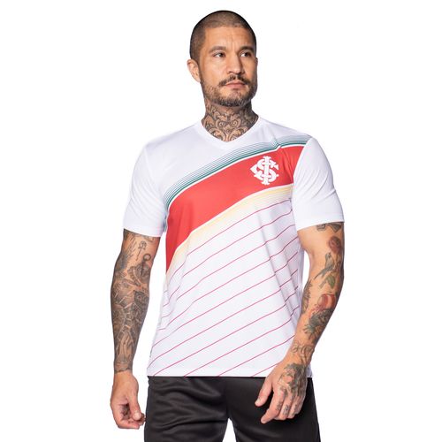 Camiseta Masculina Betel Internacional Flag Oficial RS Branca