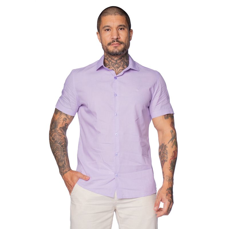 camisa-masculina-pitt-51180002-manga-curta-slim-lilas-10-42254-a