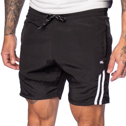 Bermuda Masculina Ninety Eight Tactel Preta