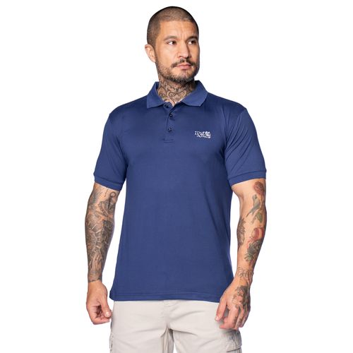 Camisa Polo Masculina Red Nose Azul Escuro