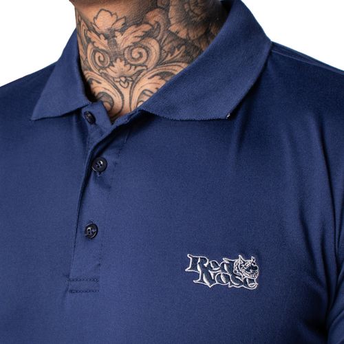 Camisa Polo Masculina Red Nose Azul Escuro