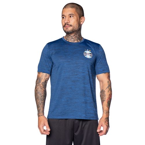 Camisa Masculina Betel Grêmio Melange Azul