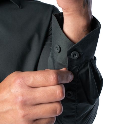 Camisa Masculina Sea Surf Manga Longa Verde Escuro
