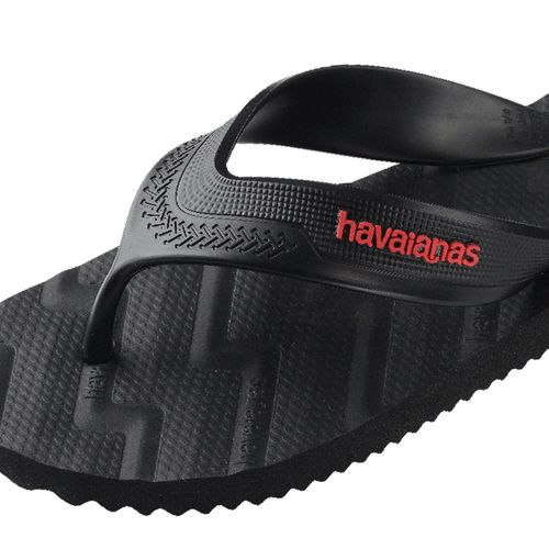 Chinelo Masculino Havaianas Track Waves Preto