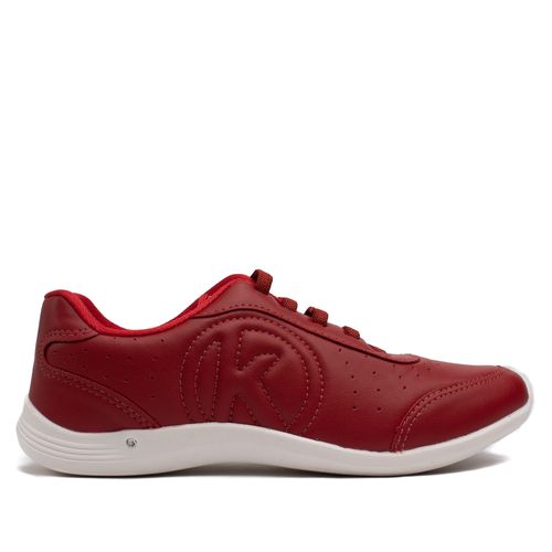 Tênis Feminino Kolosh Casual de Calce Fácil Vermelho