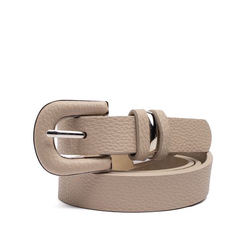 Cinto Feminino Luz Camila com Fivela Encapada Areia