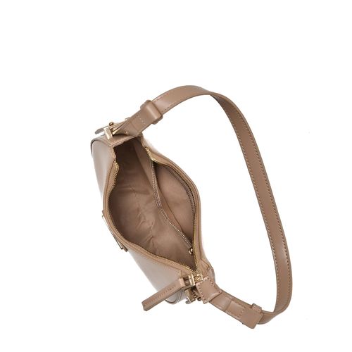Bolsa Feminina Via Marte Baguete Média Bege