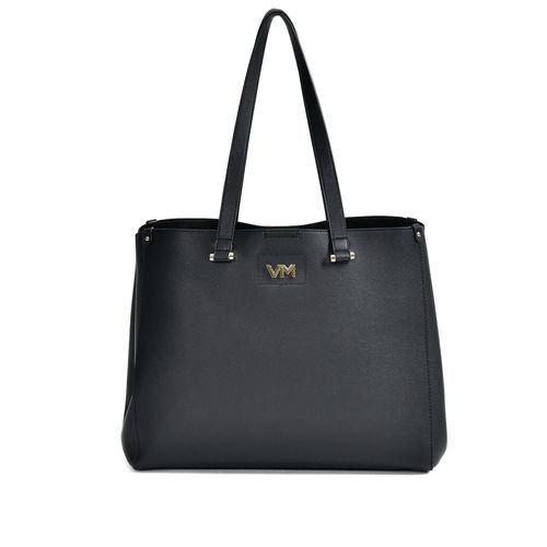 Bolsa Feminina Via Marte Tiracolo Grande Preto