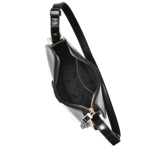 Bolsa Feminina Via Marte Baguete Média Preto
