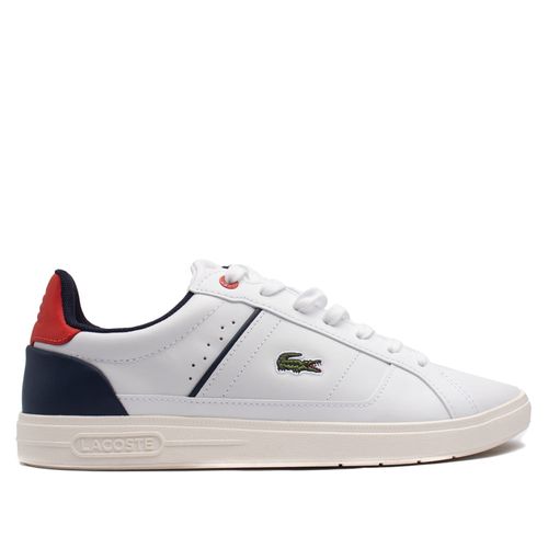 Tênis Masculino Lacoste Europa Pro Branco/vermelho