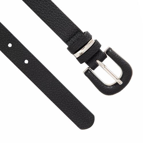 Cinto Feminino Luz Camila com Fivela Encapada Preto