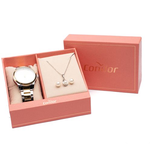 Relógio Feminino Condor Analógico CO2036MXN/K4K com Conjunto