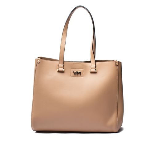 Bolsa Feminina Via Marte Tiracolo Grande Mocaccino Nude