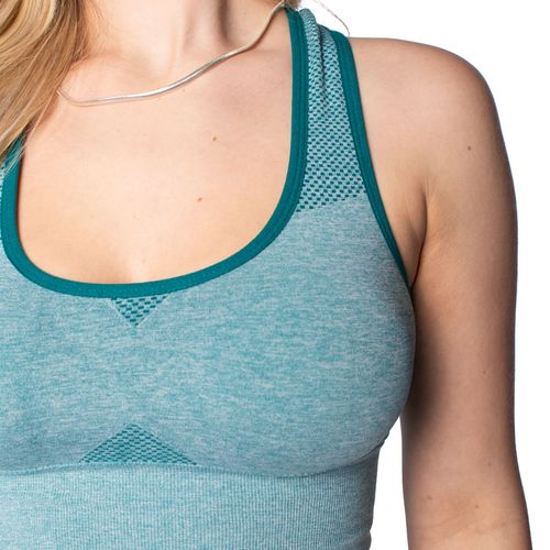 Top Feminino Sea Surf Mesclado Nadador Verde