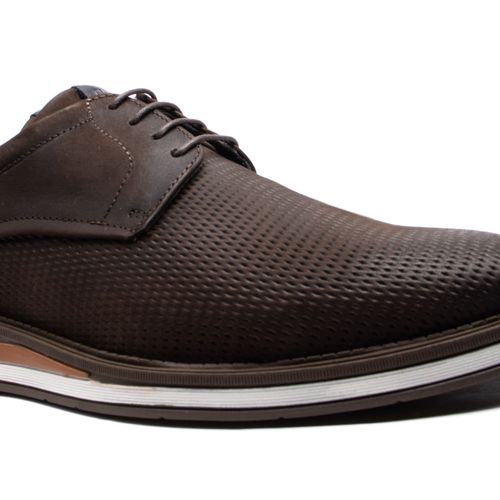 Sapato Masculino Democrata Metropolitan Type Café