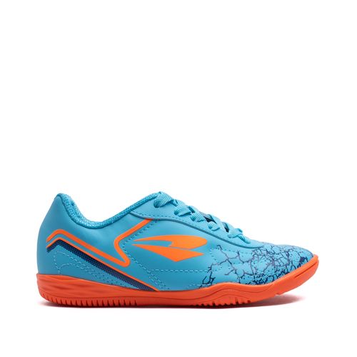 Chuteira Futsal Infantil Dray Foorcy Azul/laranja