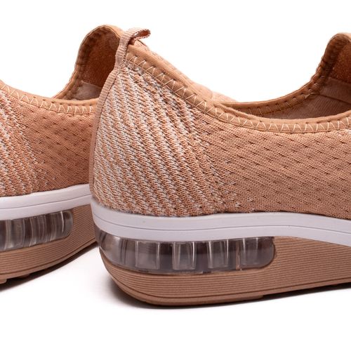 Tênis Feminino Modare Slip On Tecido Nude