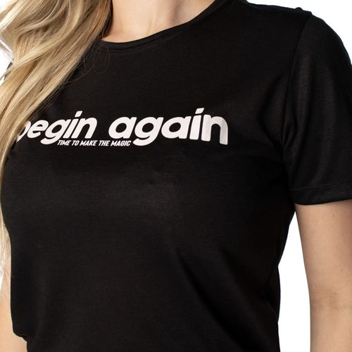 Conjunto Feminino Fore com Blusa e Short Preto