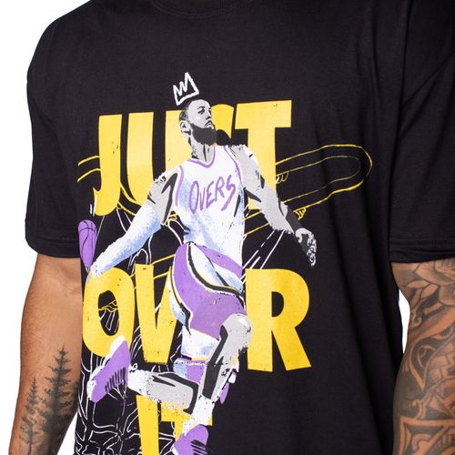 Camiseta Masculina Over Surf Just It Basquete Preto