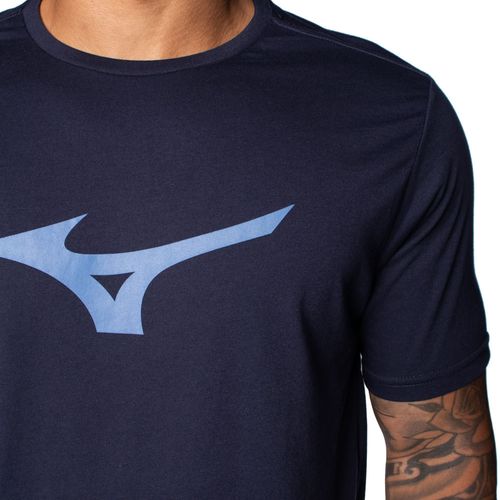 Camiseta Masculina Mizuno Basic Big Logo Marinho