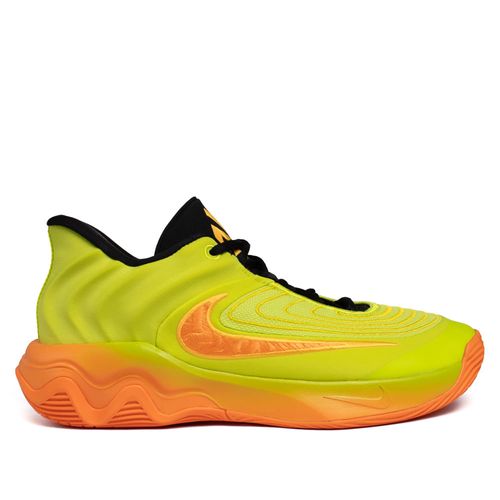 Tênis Masculino Nike Giannis Immortality 4 Amarelo/Laranja