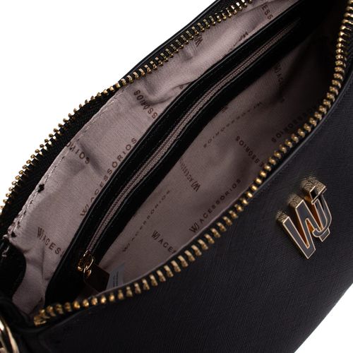 Bolsa Feminina WJ Transversal Pequena Preto