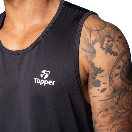 Regata Masculina Topper Classic New Preto