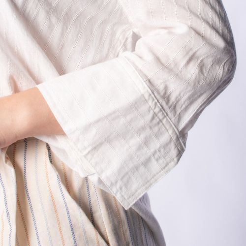 Camisa Feminina Mochine Maga 3/4 Branco