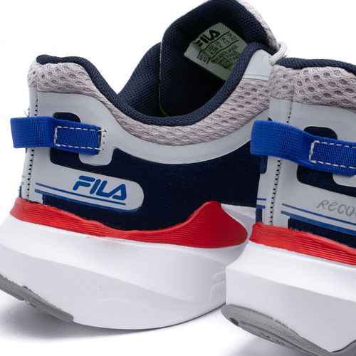 Tênis Masculino Fila Recovery Prata/marinho