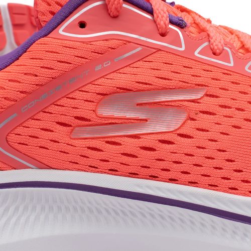 Tênis Feminino Skechers Go Run Consistent 2.0 Rosa