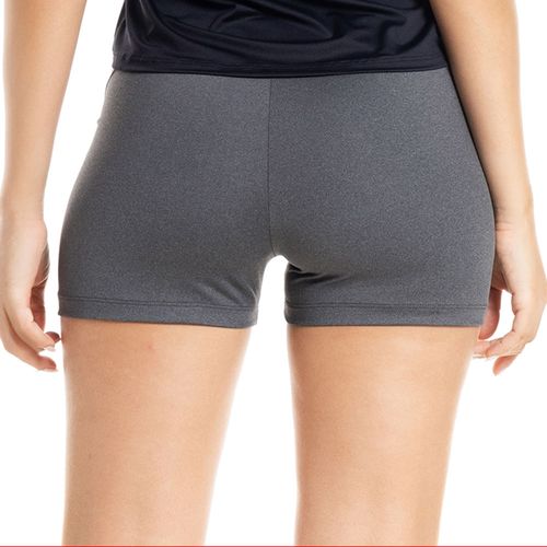 Short Feminino Estilo do Corpo Powerfit Cinza Escuro