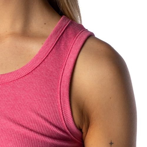 Regata Feminina Feliny em Ribana Canelada Rosa