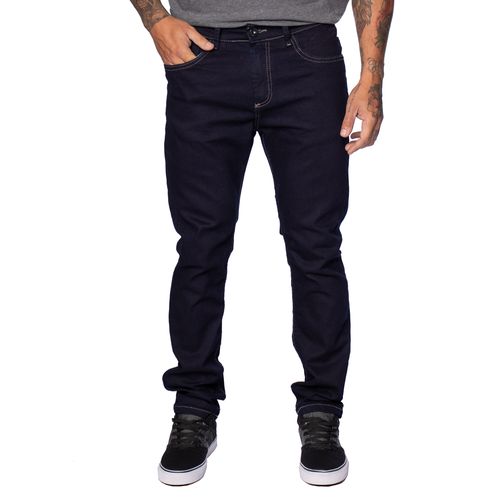 Calça Jeans Masculina Gangster Slim Azul Escuro