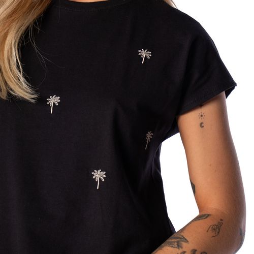 Blusa Feminina Roitex Endless com Bordados Preto