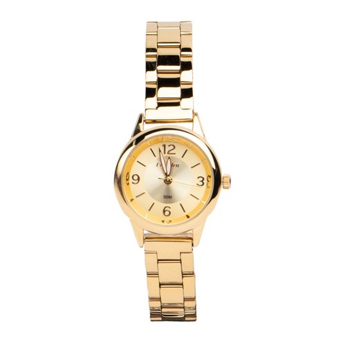 Relógio Feminino Condor com Brilho CO2039MUC/K4D com Conjunto Dourado