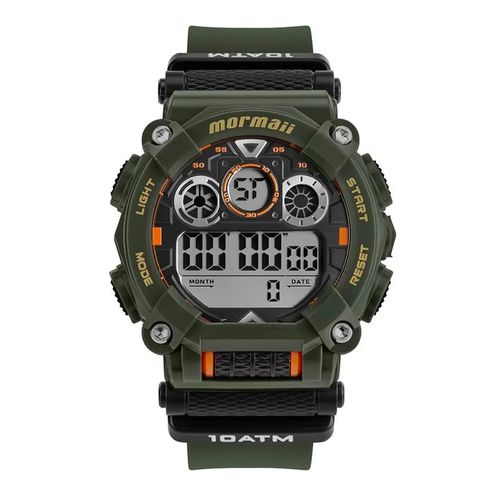 Relógio Masculino Mormaii Force MO8005A/8v Verde Escuro