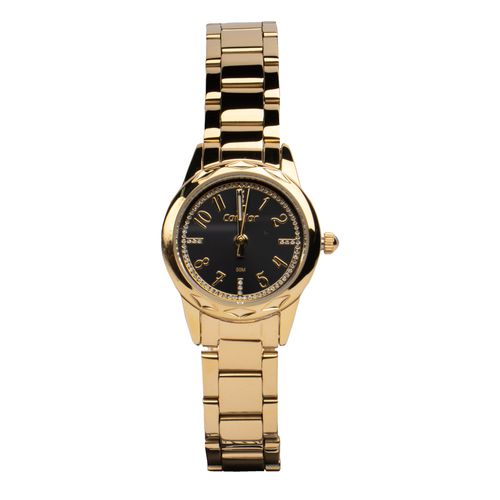 Relógio Feminino Condor Mini com Brilho CO2035NIO/4P Dourado