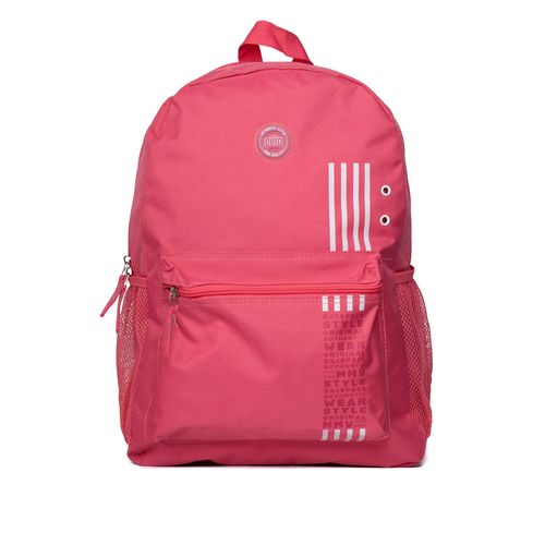 Mochila Feminina Clio Style Estampa Listras Rosa