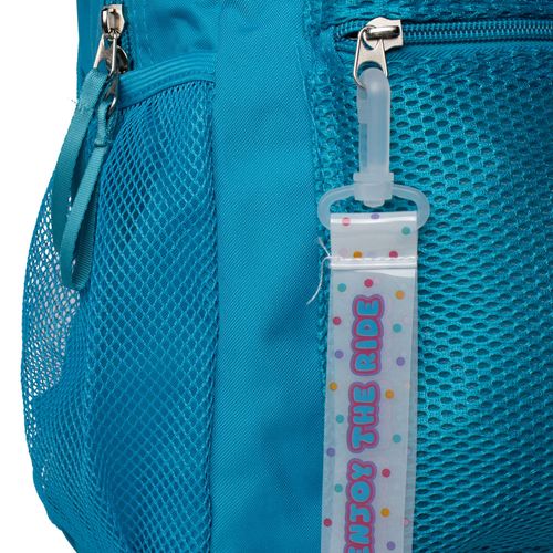 Mochila Unissex Clio Style com Bolsos em Tela Azul